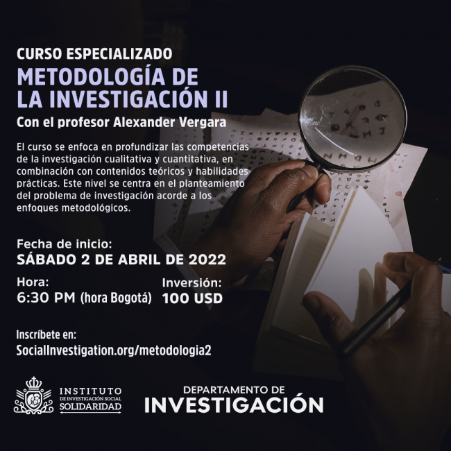 01. Curso Metodología de la Investigación II – Quadrado
